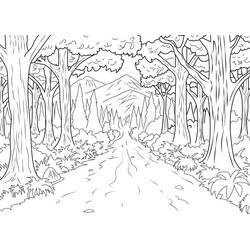 Coloriage Jungle (Animaux) #181016 à imprimer et colorier