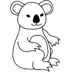 Coloriage Koala (Animaux) #178776 à imprimer et colorier