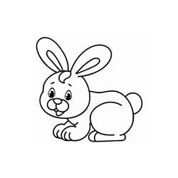 Coloriage Lièvre (Animaux) #209027 à imprimer et colorier