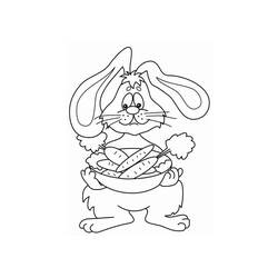 Coloriage Lièvre (Animaux) #209030 à imprimer et colorier