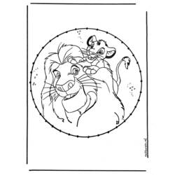 Dessin à colorier: Lion (Animaux) #10364 - Coloriages à Imprimer Gratuits