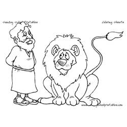 Dessin à colorier: Lion (Animaux) #10400 - Coloriages à Imprimer Gratuits