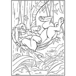 Dessin à colorier: Lion (Animaux) #10416 - Coloriages à Imprimer Gratuits