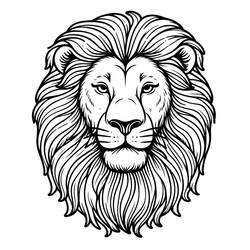 Coloriage Lion (Animaux) #218690 à imprimer et colorier