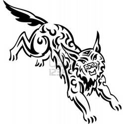Dessin à colorier: Lynx (Animaux) #10835 - Coloriages à imprimer