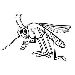 Dessin à colorier: Moustique (Animaux) #207168 - Coloriages à Imprimer Gratuits