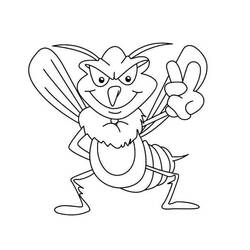 Coloriage Moustique (Animaux) #207183 à imprimer et colorier