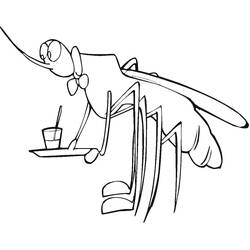 Dessin à colorier: Moustique (Animaux) #207192 - Coloriages à Imprimer Gratuits