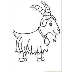 Dessin à colorier: Mouton (Animaux) #11486 - Coloriages à Imprimer Gratuits