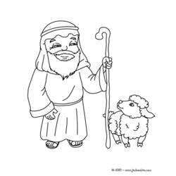 Dessin à colorier: Mouton (Animaux) #11546 - Coloriages à Imprimer Gratuits
