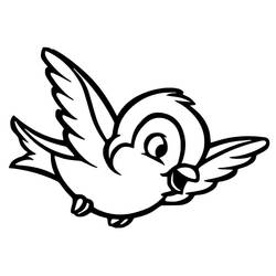 Dessin à colorier: Oiseaux (Animaux) #175005 - Coloriages à Imprimer Gratuits