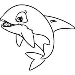 Coloriage Orque (Animaux) #213466 à imprimer et colorier