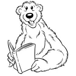 Coloriage Ours (Animaux) #180738 à imprimer et colorier