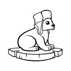 Dessin à colorier: Ours Polaire (Animaux) #201261 - Coloriages à Imprimer Gratuits