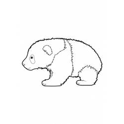 Dessin à colorier: Panda (Animaux) #12468 - Coloriages à Imprimer Gratuits