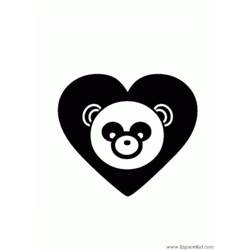 Dessin à colorier: Panda (Animaux) #12532 - Coloriages à Imprimer Gratuits