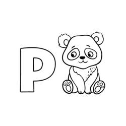 Dessin à colorier: Panda (Animaux) #12546 - Coloriages à imprimer