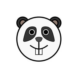 Dessin à colorier: Panda (Animaux) #12554 - Coloriages à Imprimer Gratuits
