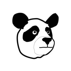 Dessin à colorier: Panda (Animaux) #12563 - Coloriages à Imprimer Gratuits
