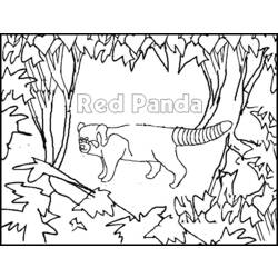 Dessin à colorier: Panda (Animaux) #12596 - Coloriages à Imprimer Gratuits