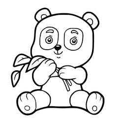 Dessin à colorier: Panda (Animaux) #175202 - Coloriages à Imprimer Gratuits