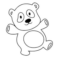 Dessin à colorier: Panda (Animaux) #175229 - Coloriages à Imprimer Gratuits