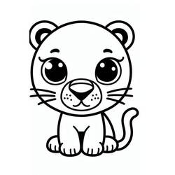 Coloriage Panthère (Animaux) #214436 à imprimer et colorier