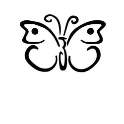 Dessin à colorier: Papillon (Animaux) #15704 - Coloriages à Imprimer Gratuits