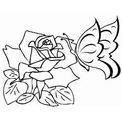 Coloriage Papillon (Animaux) #175104 à imprimer et colorier