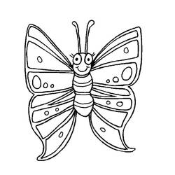 Coloriage Papillon (Animaux) #175106 à imprimer et colorier