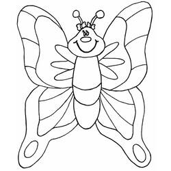 Coloriage Papillon (Animaux) #175110 à imprimer et colorier