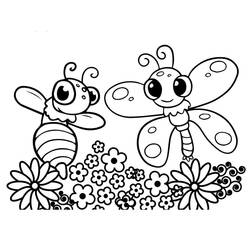 Coloriage Papillon (Animaux) #215719 à imprimer et colorier