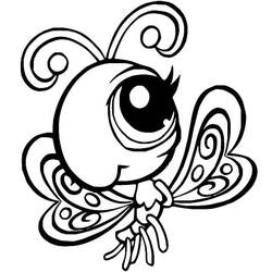 Coloriage Papillon (Animaux) #215730 à imprimer et colorier