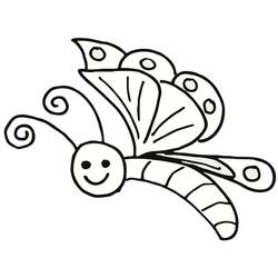 Coloriage Papillon (Animaux) #215733 à imprimer et colorier