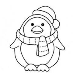 Dessin à colorier: Pingouin (Animaux) #16829 - Coloriages à imprimer