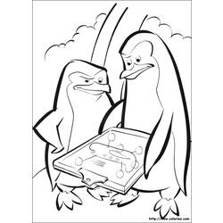 Dessin à colorier: Pingouin (Animaux) #16913 - Coloriages à imprimer