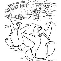 Dessin à colorier: Pingouin (Animaux) #16960 - Coloriages à Imprimer Gratuits