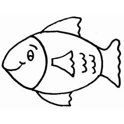 Dessin à colorier: Poisson (Animaux) #175167 - Coloriages à Imprimer Gratuits