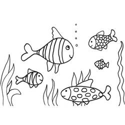 Coloriage Poisson (Animaux) #175168 à imprimer et colorier