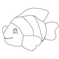 Coloriage Poisson (Animaux) #175169 à imprimer et colorier