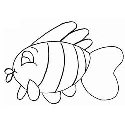 Coloriage Poisson (Animaux) #175172 à imprimer et colorier