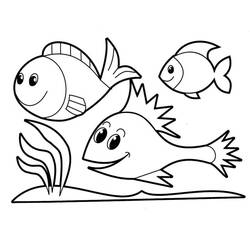 Coloriage Poisson (Animaux) #175178 à imprimer et colorier