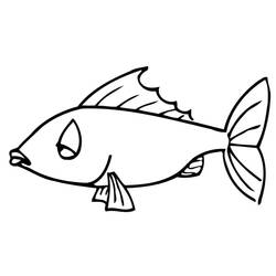 Coloriage Poisson (Animaux) #175185 à imprimer et colorier