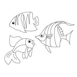 Coloriage Poisson (Animaux) #175193 à imprimer et colorier