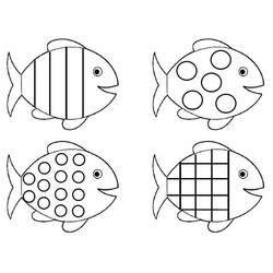 Dessin à colorier: Poisson (Animaux) #175194 - Coloriages à Imprimer Gratuits