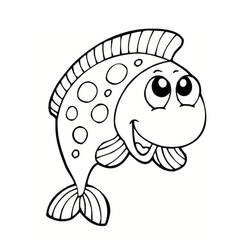 Coloriage Poisson (Animaux) #175195 à imprimer et colorier