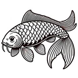 Coloriage Poisson (Animaux) #217526 à imprimer et colorier