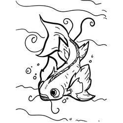 Coloriage Poisson (Animaux) #217528 à imprimer et colorier