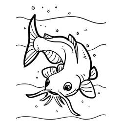 Coloriage Poisson (Animaux) #217529 à imprimer et colorier