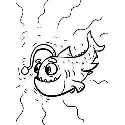 Coloriage Poisson (Animaux) #217533 à imprimer et colorier